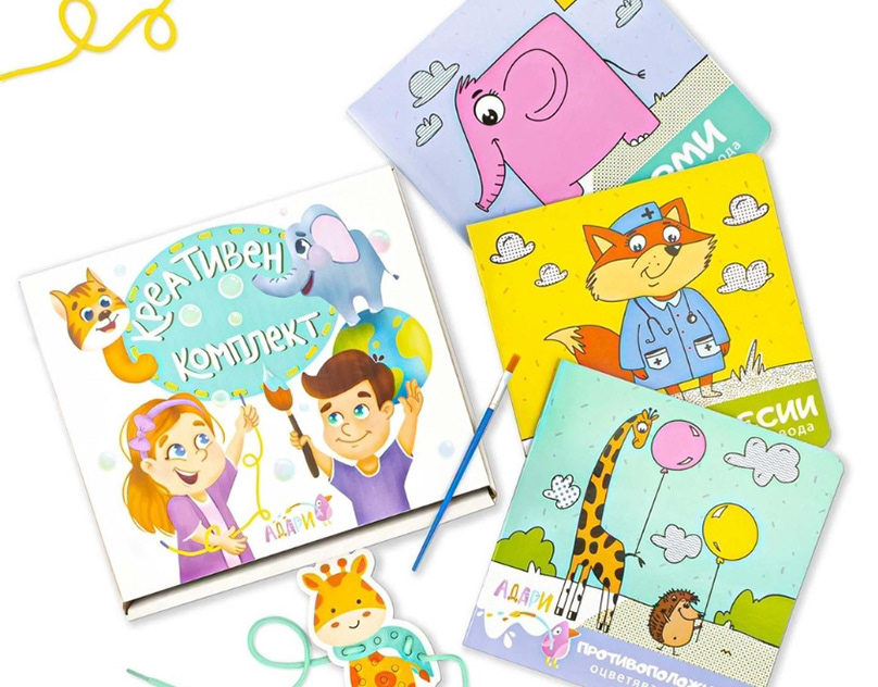 Children's illustrations for packages, books, wallprints