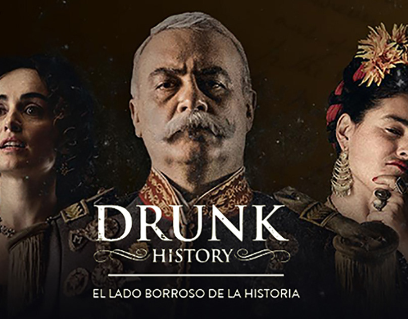 Drink stories. History comedy.