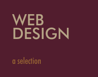 Web Design | a selection
