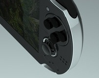 3D CAD Model Images - Playstation Vita