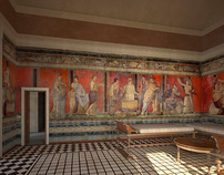Villa reconstruction 1— Pompeii, Italy.