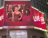E! Times Square Billboards / Live From The Red Carpet