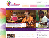 ArtsRising website concept