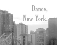 Dance, New York.