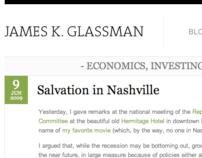 James K. Glassman Blog