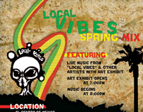 Event Poster - Local Vibes Spring Mix