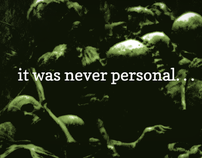 It was never personal