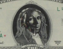 Bob Marley Dollar Bill