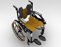 Super Folding "Comb" Wheelchair