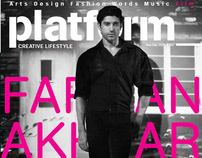 Farhan Akhtar For Platform magazine Nov 2011