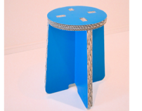 Cardboard stool1