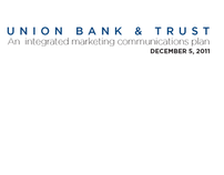 Union Bank & Trust | Plans Book