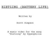 Hietzing / Battery Life - Music Video, Gypsophilia