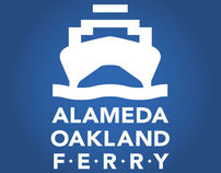 Alameda Oakland Ferry Branding & Identity