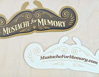 Mustache For Memory: Business Cards