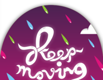 keep moving (on skate)