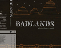 BADLANDS dvd case design