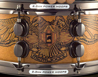 Chris Adler Signature Mapex snare drum