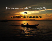 Fishermen in Action on Jetty