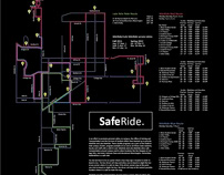 Nite Ride Bus Route Map