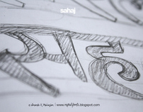 Devanagari Type Design Sketches #2