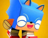 Paper Sonic