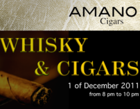 Amano Cigars - EVENT - Whiskey & Cigars