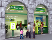 Concept per il brand store daddario.it