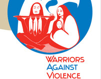 Warriors Against Violence Society - identity redesign