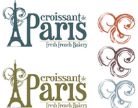 Brand Identity Croissant De Paris