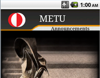 METU Mobile Library Application