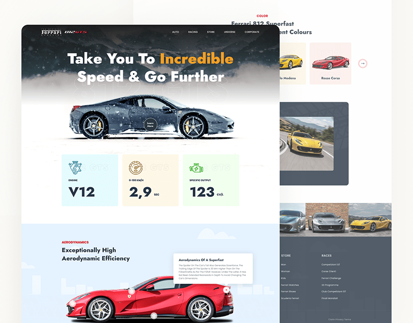 You will get a clean, modern, and functional landing page Design