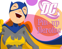 DC Comics Pin-up heroins