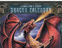 Llewellyn's 2009 Dragon Calendar (Art by Ann Stokes)