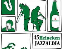 Poster desing for a Jazzaldia contest