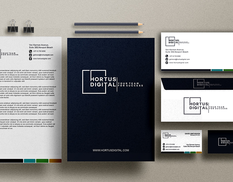 You will get Custom Business Card and Letterhead Design Service to Elevate Your Brand