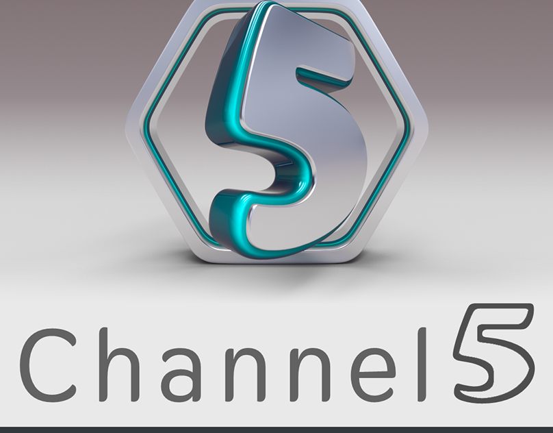 3D Logo for TV Channel 5