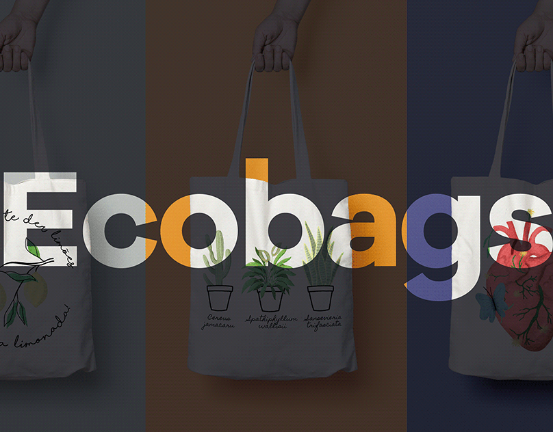Ilustrações para Ecobags