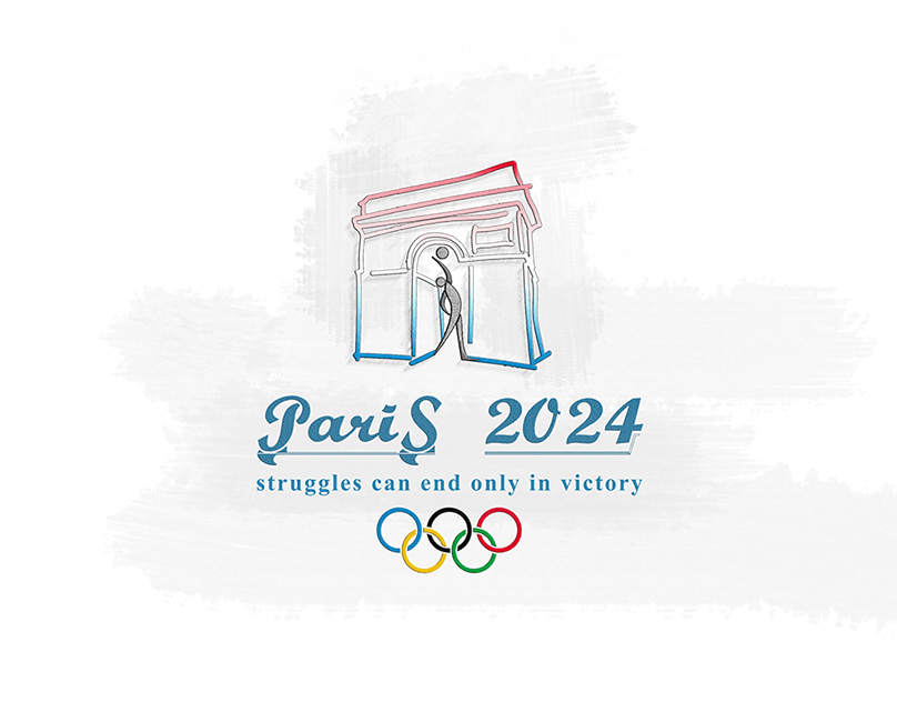 Paris Olympics 2024 Logo Behance