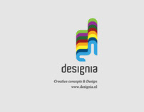 Designia Graphic Design Logo Ontwerp / Identity Design