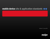 Mobile Device Site & Application Design Standards Guide