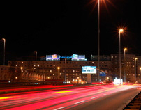Sony Cyber-Shot outdoor advertising project, Zagreb CRO