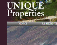 Unique Properties Real Estate Website
