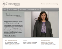 Style Plus Confidence Campaign Website