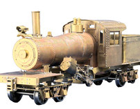 Climax Live steam Locomotive 3.5 guage