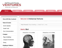 Intellectual Ventures - UI Design