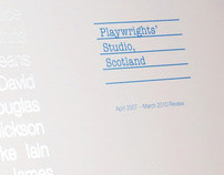 Playwrights' Studio Scotland Annual Report 2007-10