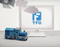Animated TV ident for TFO
