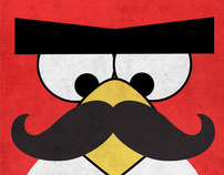 Angry Moustache Birds