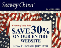 Seaway China - Fourth of July Sale